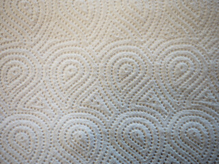 Abstract paper background created from recyclable paper towels.