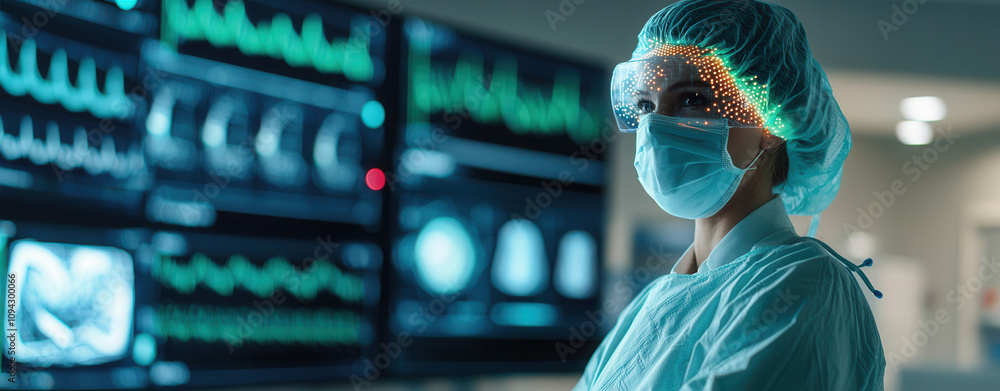 Poster artificial intelligence enables precision medicine through advanced monitoring. innovative healthcar
