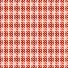 Circle pattern with a pointed end of a square combination.