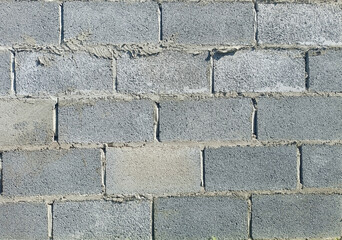  concrete wall  not  plastered, texture rough surface ,dirty cinderblocks wall  background 