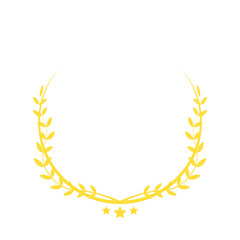 Gold Laurel Award Emblem