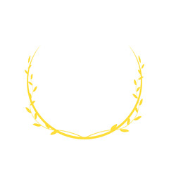 Gold Laurel Award Emblem