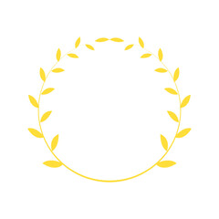 Gold Laurel Award Emblem