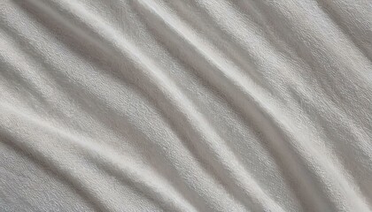 Closeup photo of white fabric texture