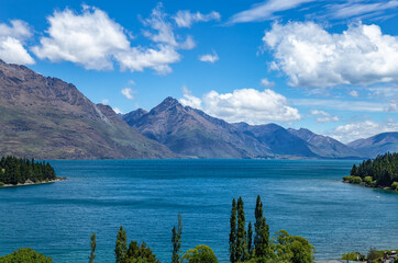 Lake Wakatipu, Queenstown, Otago, South Island, New Zealand, Oceania.