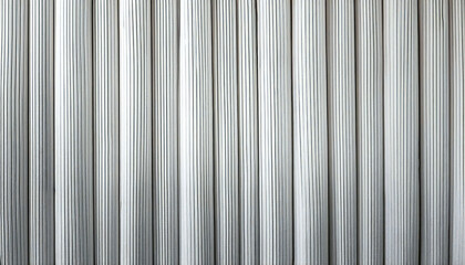 Obraz premium White stripes. Cool white background. Texture material.