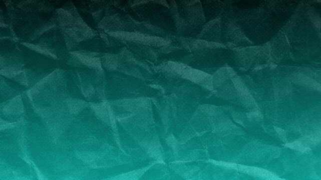 dark teal background crumple paper animation