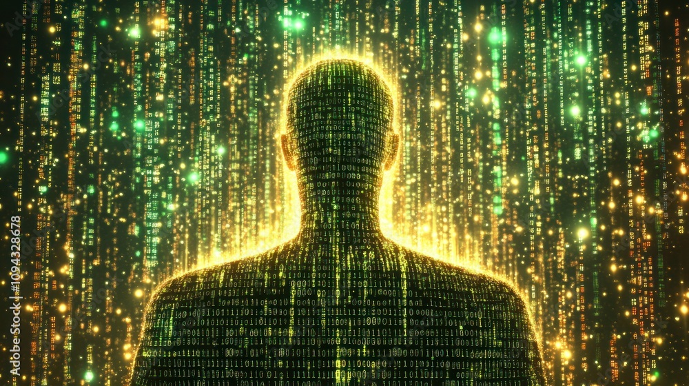 Poster digital human: a glimpse into the binary world
