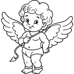 cupid cartoon illustration