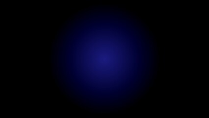 Navy blue circle with particle distortation in the dark background,gradation effect in the blue color with black color,dark gradient concept for background