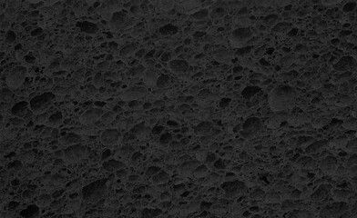 abstract sponge background black porous foam design element