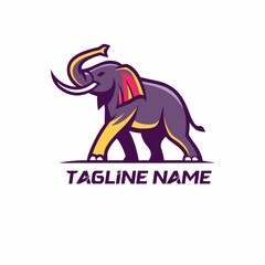 elephant logo esport