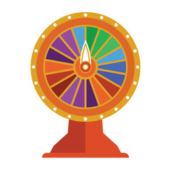 Obraz premium Fortune Wheel Illustration