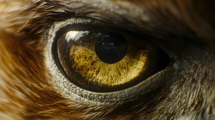 Majestic Eagle Close-Up Portrait