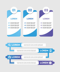 다양한 비즈니스 웹 엘리먼트 인포그래픽 05
