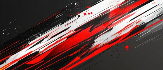 Graphic abstract line background decal sticker design for racing car wallpaper AI generated image