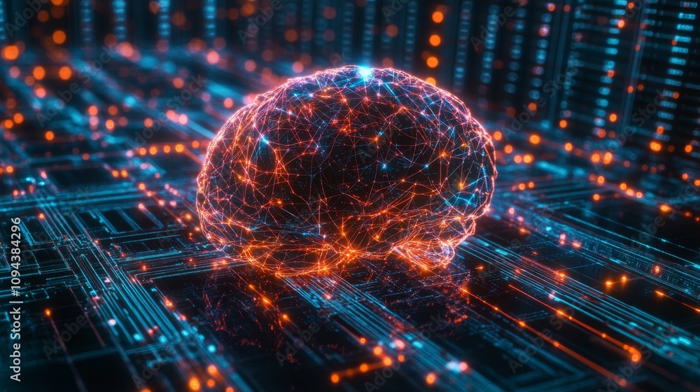 Poster neural network insights exploring artificial intelligence's impact on technology digital space data 