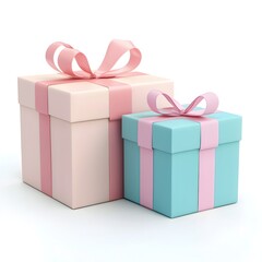 Obraz premium Colorful Gift Boxes for Celebrations and Events