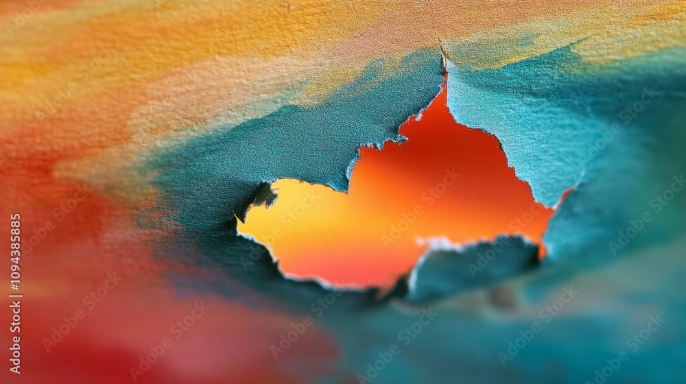 Poster vibrant abstract art creation studio visual artwork colorful environment artistic perspective techni