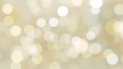Obraz premium Abstract Background Of Soft Beige Bokeh Lights
