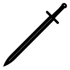 sword on white