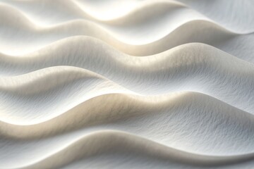 Obraz premium close-up of white paper with wavy patterns