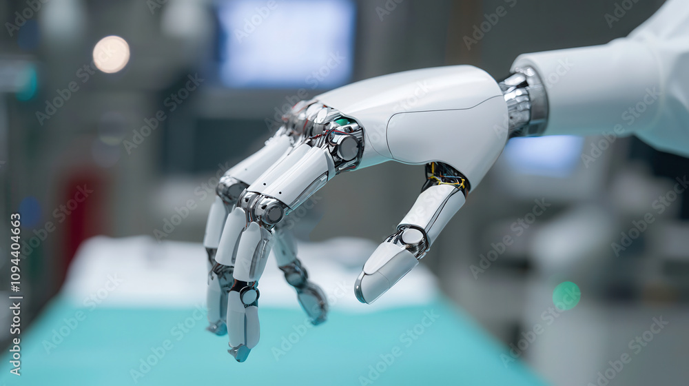 Poster artificial intelligence, medical robotics and surgery in healthcare. artificial intelligence, medica