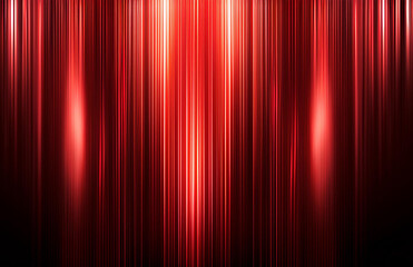 Abstract background with glowing red lines