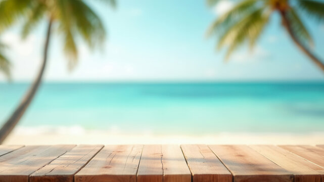 Beautiful tropical beach background