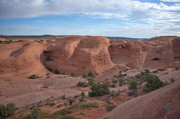Naklejka premium Scenic landscape of Arches National Park
