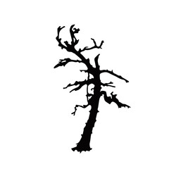 dried tree illustration