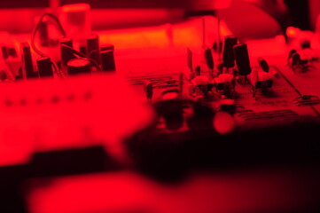 Modern technologyc industry, electronic circuit board
