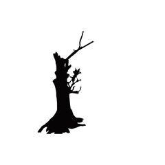 dried tree illustration