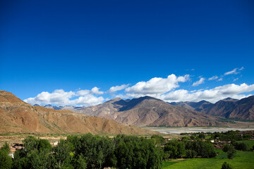 Lhasa River Valley, Tibet, China