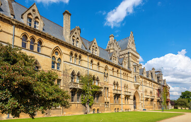 Fototapeta premium Christ Church College building. Oxford, England