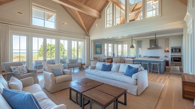 solar savings emphasized in a Cape Cod beach house, showcasing cost-effective energy solutions