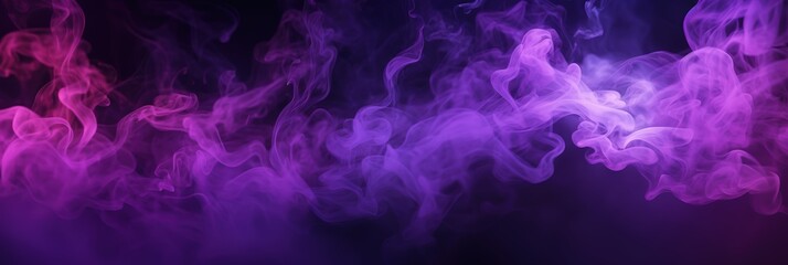 Fototapeta premium purple smoke , purple splash painting on black background, purple powder dust paint purple explosion explode burst isolated splatter abstract.purple smoke or fog particles explosive effect