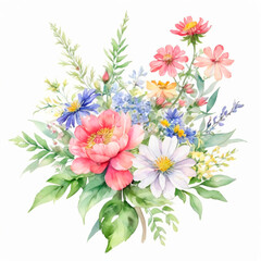Obraz premium bouquet of chrysanthemums