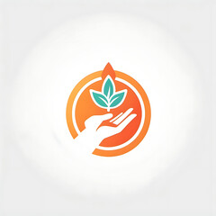 charity icon donation aid logo template icon  illustration