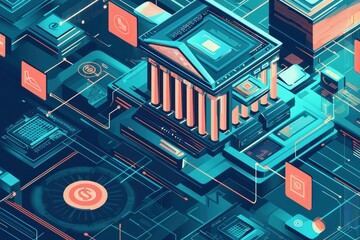 Secure Online Banking System Design with Digital Encryption and Multi-Layered Authentication Process