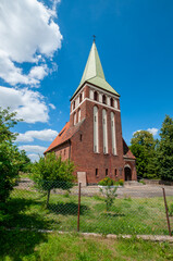 Church of St. Anthony in Sarnowo, Warmian-Masurian Voivodeship, Poland