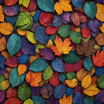 Fallen Leaves of Many Colours