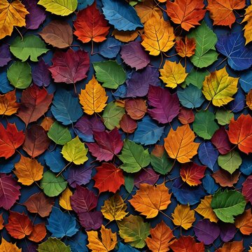 Fallen Leaves of Many Colours