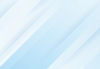 Fototapeta premium Abstract line white and blue color modern background design. Vector Illustration
