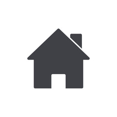 Home Solid Icon. Pixel Perfect