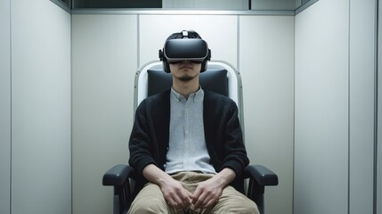 VR tools aiding PTSD recovery in Tokyo, Japan, fostering accessible therapeutic environments