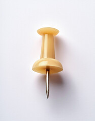 push pin isolated on white