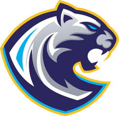 Fierce Panther Mascot Logo Design for Versatile Branding