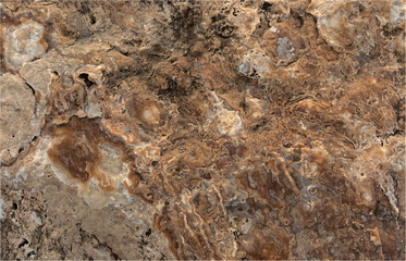 Natural rock background consiting of a rough texture of a range of colours