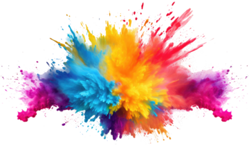 Colorful splash 